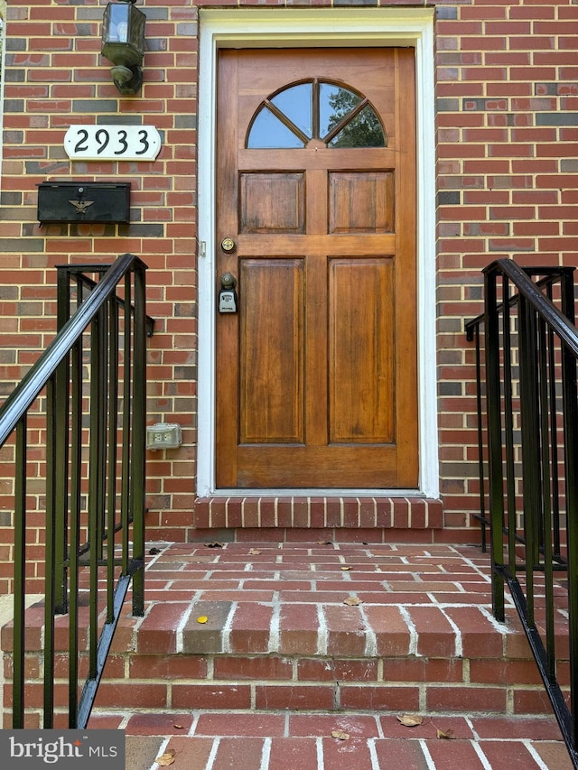 view of entrance to property