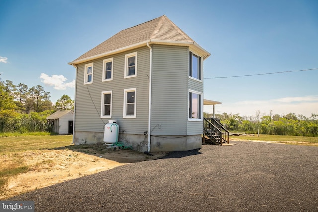 view of property exterior