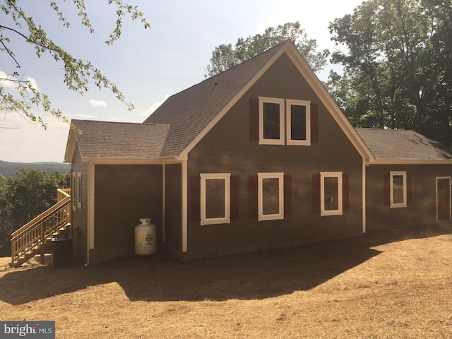 view of rear view of house