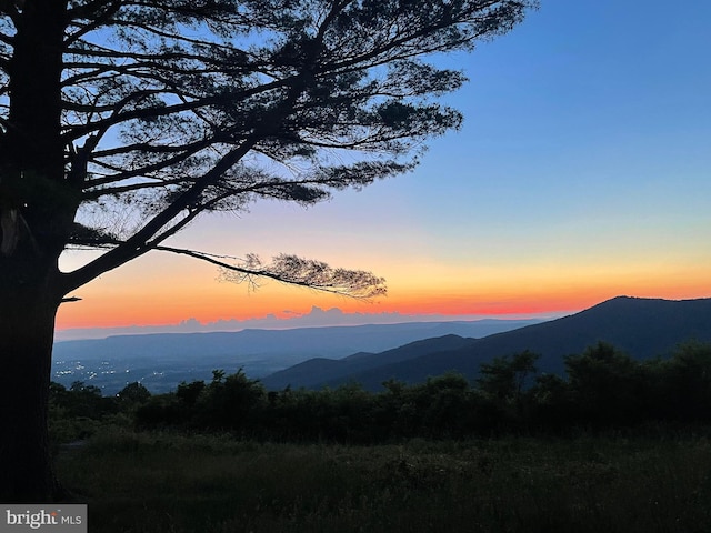 view of mountain feature