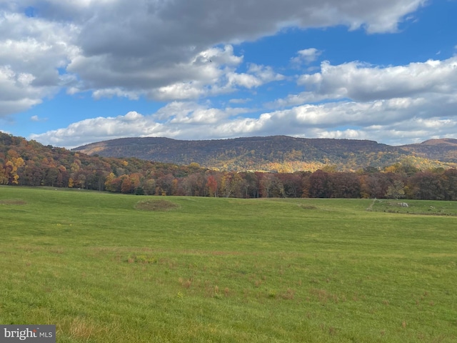 view of mountain feature