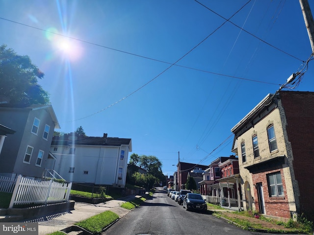 view of street