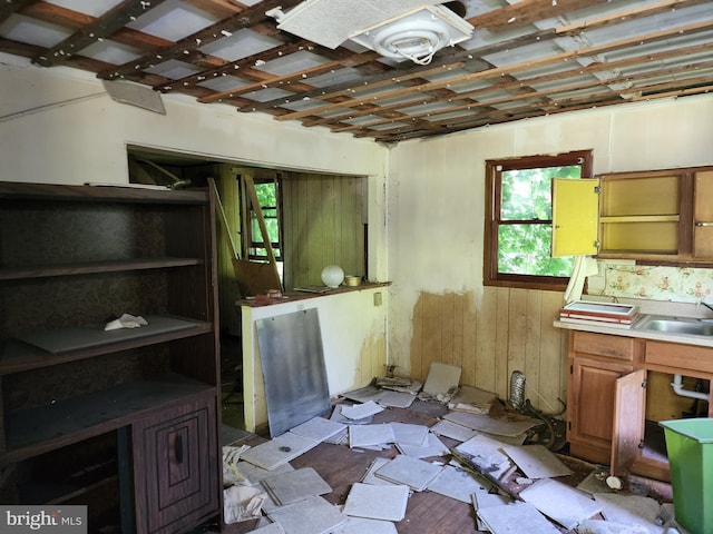 miscellaneous room with sink