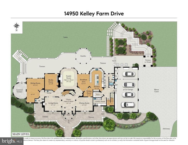 14950 Kelley Farm, Darnestown, MD 20874 - view of floor plan / room layout