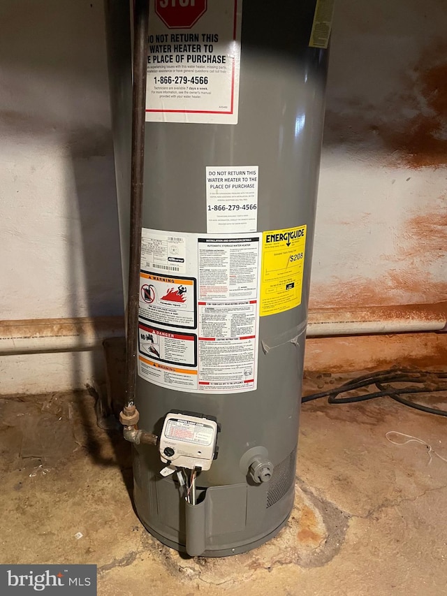 utilities with gas water heater