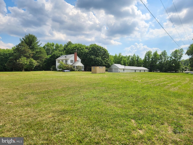 view of yard