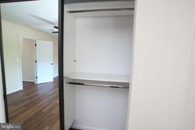 view of closet