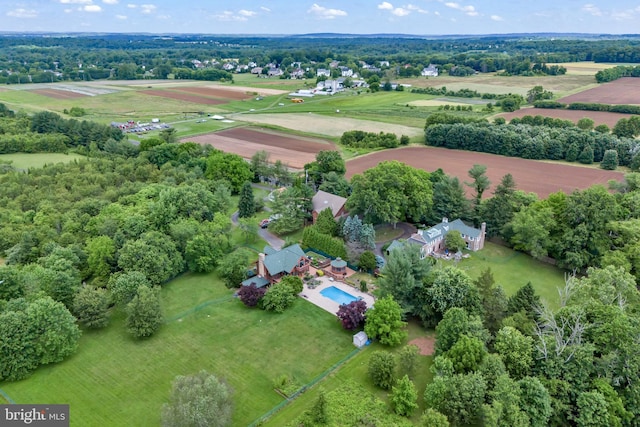636 Almshouse Rd, Ivyland, PA 18974 - drone / aerial view of a tree filled landscape