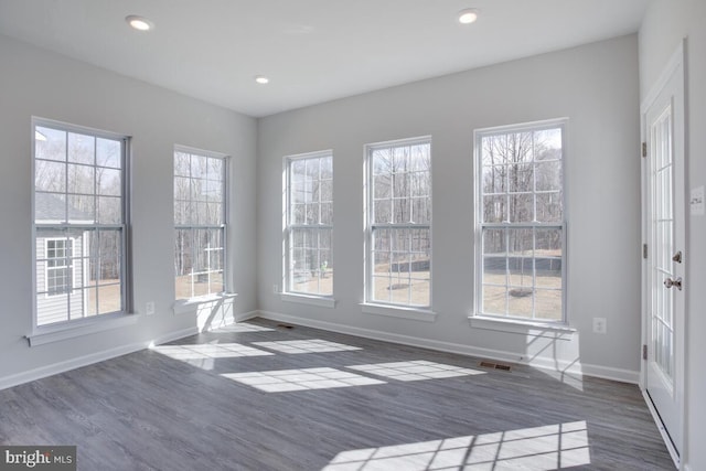 interior space featuring plenty of natural light