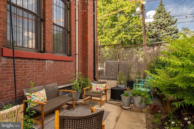 view of patio