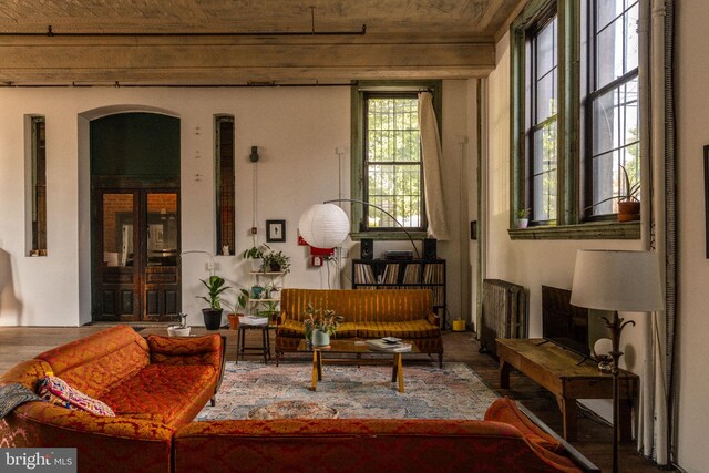 view of sitting room