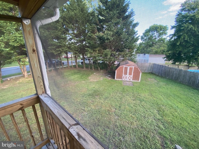 7200 Havre Turn Turn, Upper Marlboro, MD 20772 - view of yard featuring a storage shed