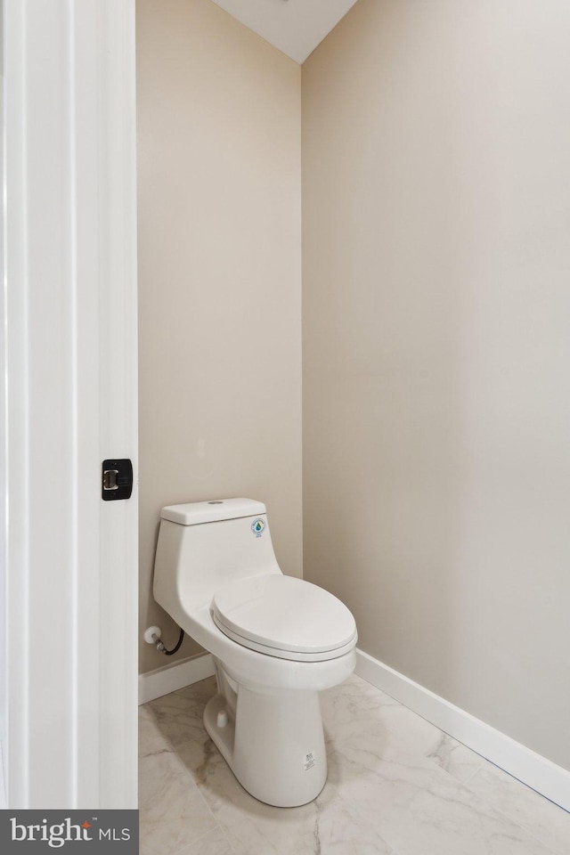 bathroom with toilet