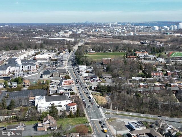 view of aerial view