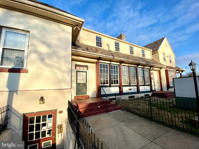 view of townhome / multi-family property