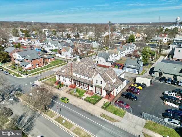 view of aerial view