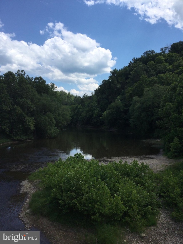 property view of water