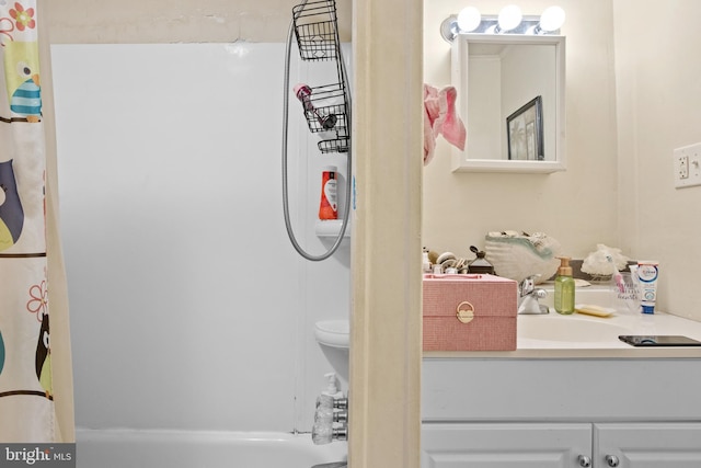 484 Brough Rd, Abbottstown, PA 17301 - full bathroom with vanity and shower / bath combo