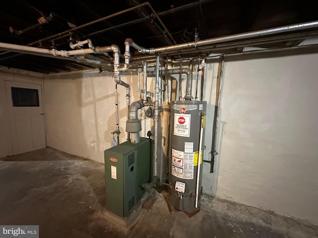 utilities with gas water heater