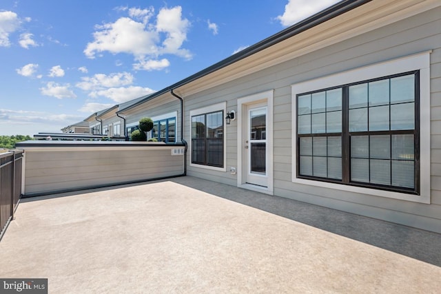 view of patio / terrace