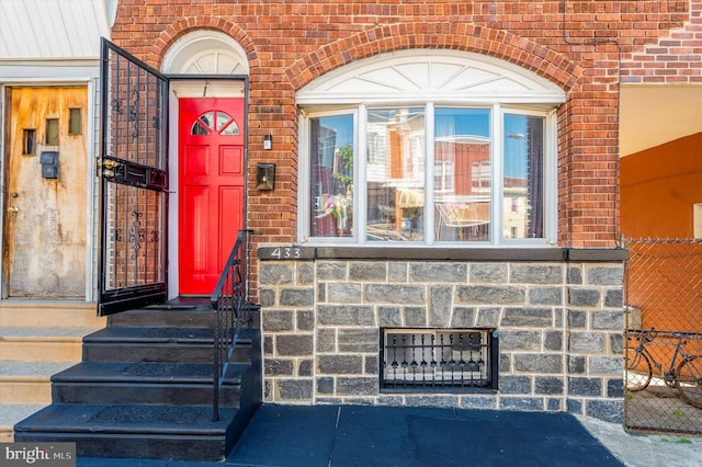 view of entrance to property