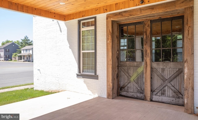 view of entrance to property