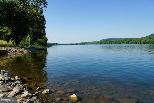 property view of water