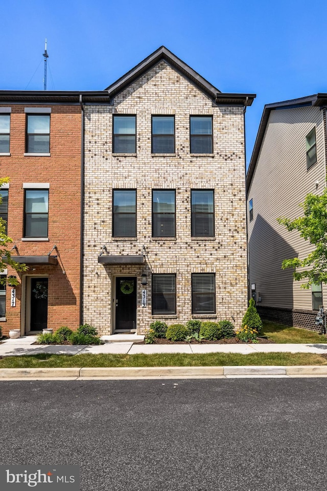 view of townhome / multi-family property