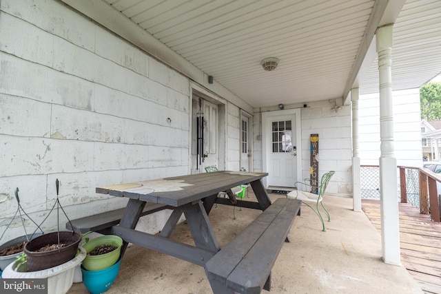 view of patio