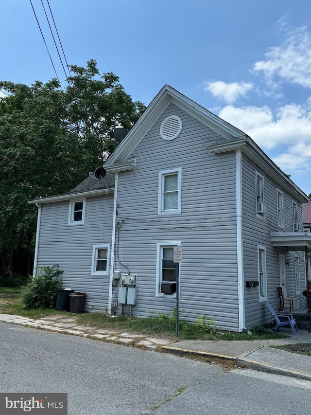 view of property exterior