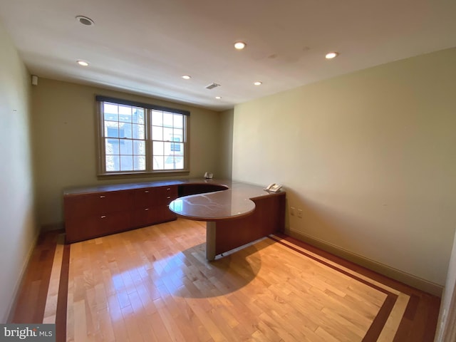 bathroom featuring wood-type flooring