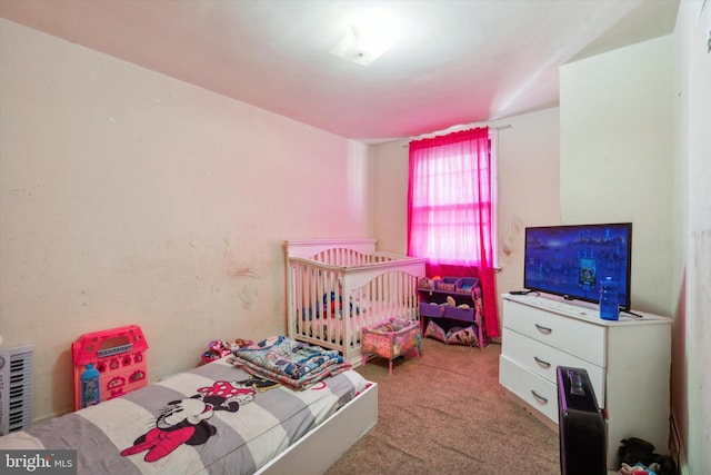 bedroom with carpet flooring