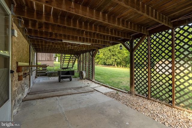 view of patio