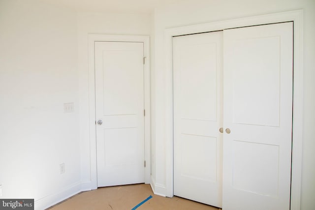 view of closet