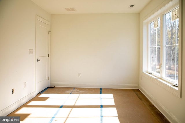 view of empty room