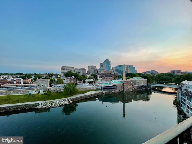 property view of water