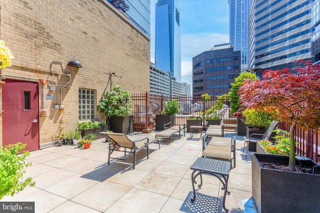 view of patio