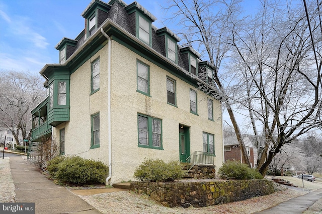 view of side of property