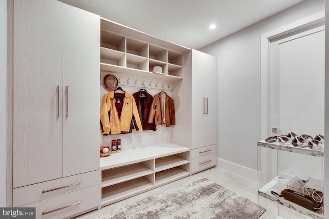 view of mudroom