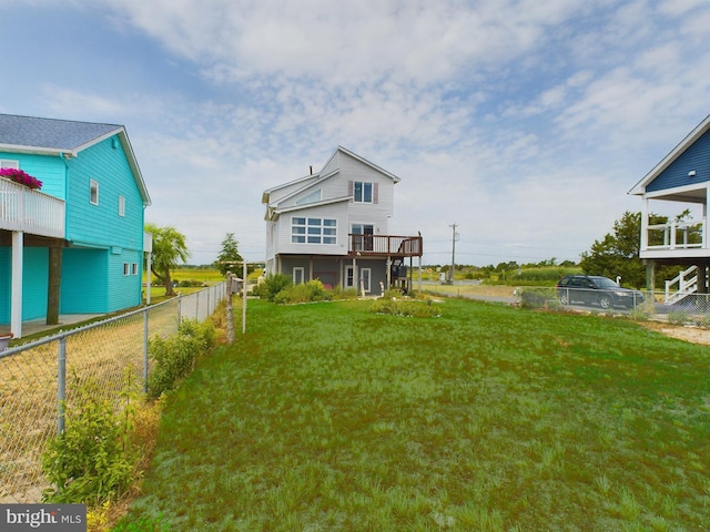 view of rear view of house