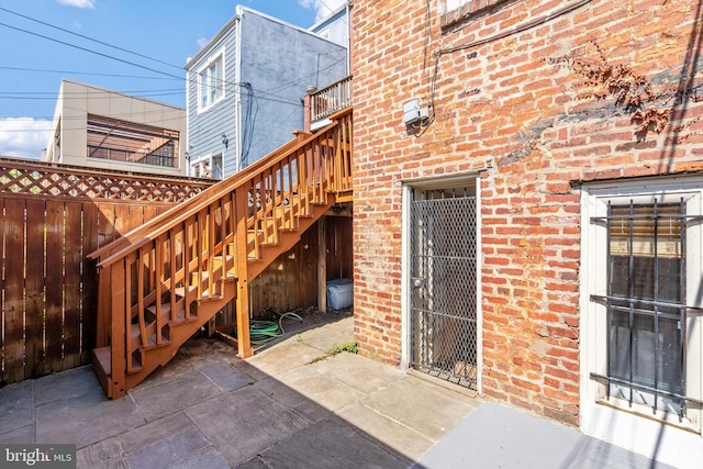 exterior space with a patio area