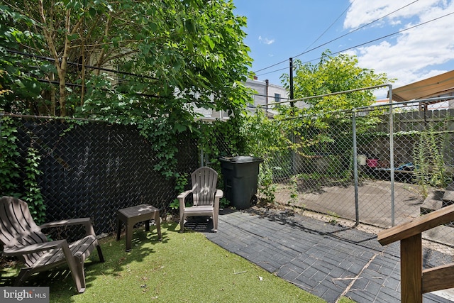 view of patio