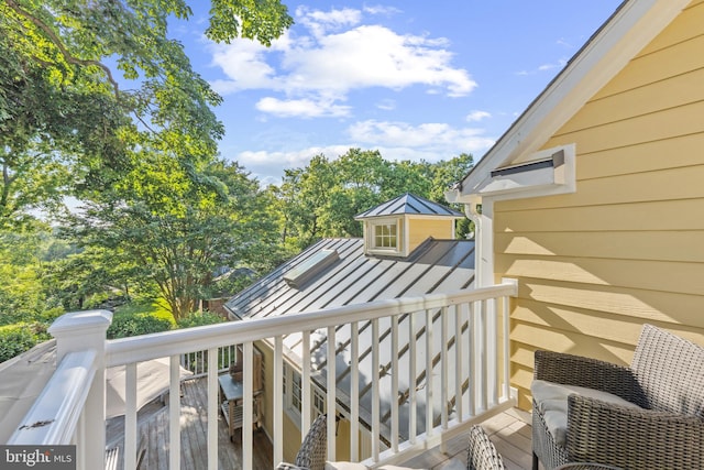 view of deck