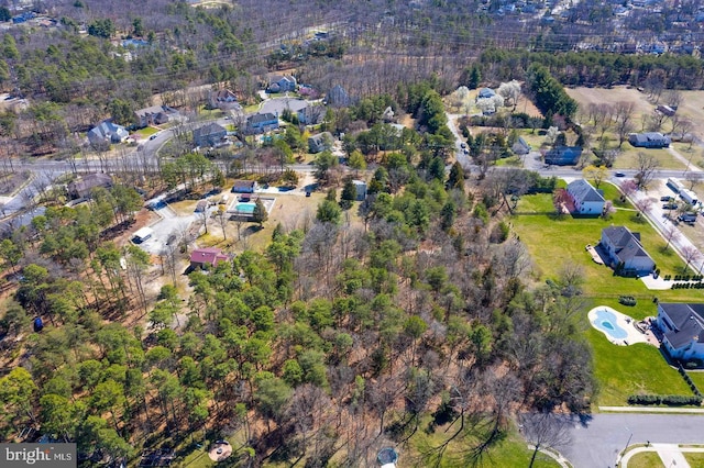 drone / aerial view