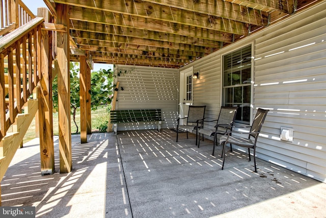 view of patio / terrace