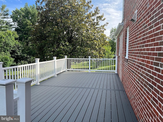 view of deck