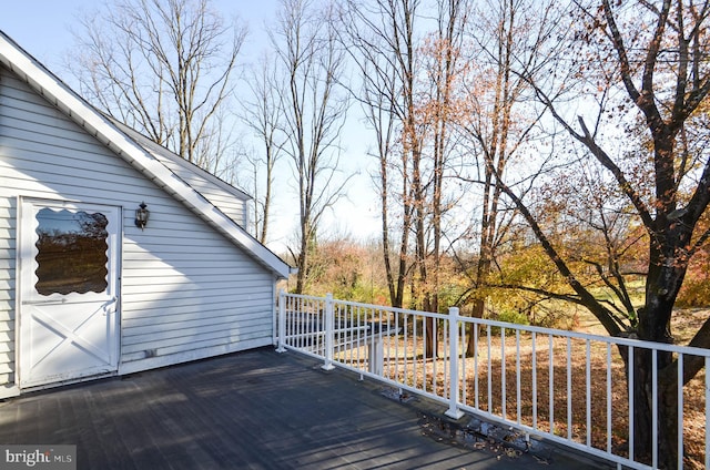 view of deck