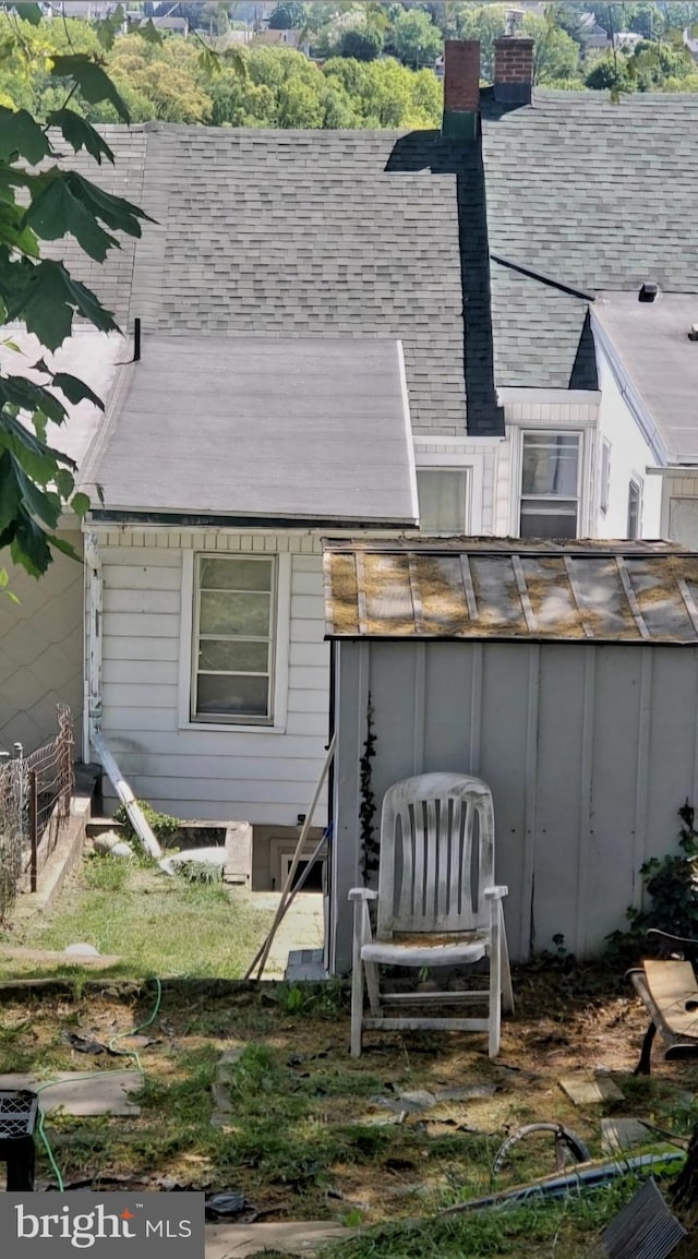 view of rear view of house