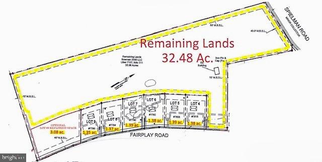 7816 Fairplay Rd, Fairplay MD, 21733 land for sale