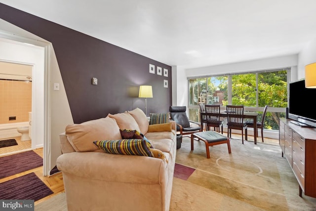 view of living room